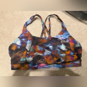 Colorful Abstract Energy Bra